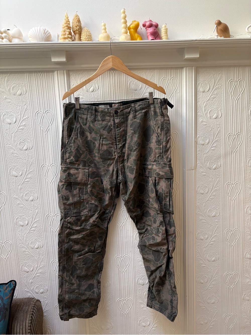 Levi's Green Camo Cargo Pants